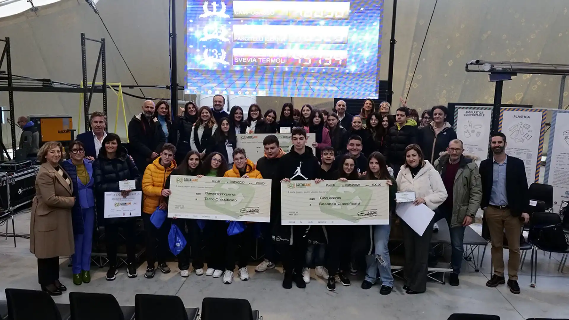 Green Game: il liceo Galanti di Campobasso campione regionale. Sul podio anche il Majorana-Fascitelli di Isernia il Federico Svevia di Termoli